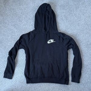 Nike Black Pullover with White Logo